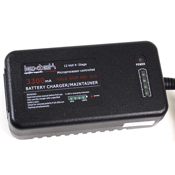 LEXTEK 12v Battery Optimiser Charger :: £24.99 ...