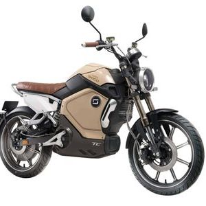 SUPER SOCO TC 1500 Electric Motorbike  Khaki  click to zoom image