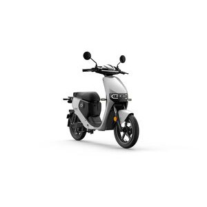 VMOTO CU Mini Electric Moped  White  click to zoom image