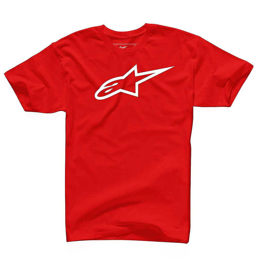 ALPINESTARS Ageless Classic Tee Red/White :: £17.99 :: Casual Clothing ...