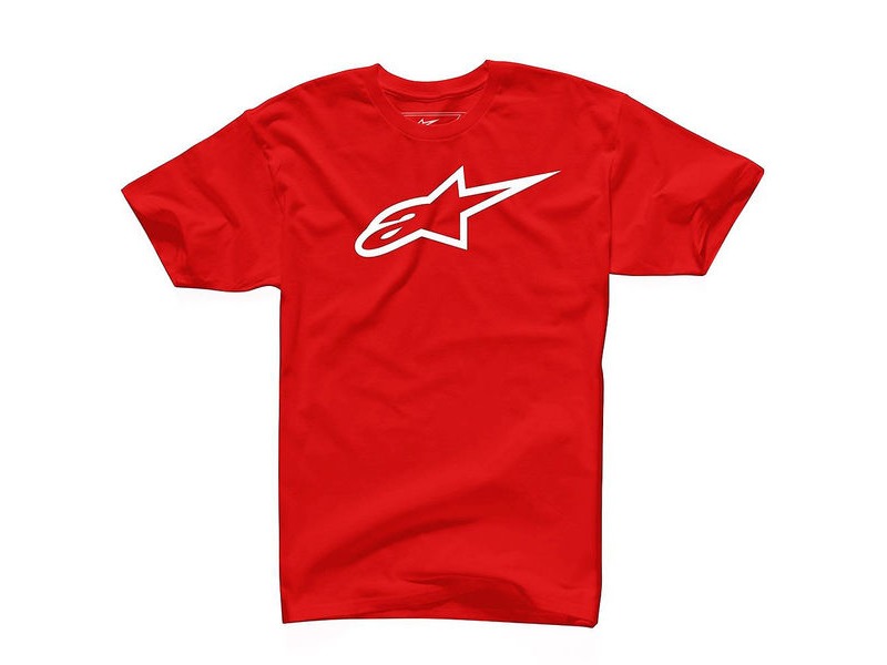 ALPINESTARS Ageless Classic Tee Red/White :: £17.99 :: Casual Clothing ...