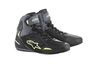 ALPINESTARS Faster-3 DS Shoes Blk/Grey/Yell/Fluo