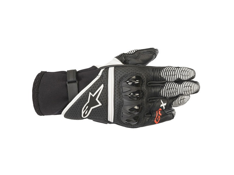 ALPINESTARS Gp X V2 Gloves Black White click to zoom image