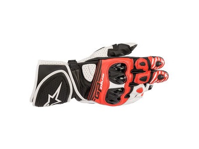 ALPINESTARS Gp Plus R V2 Gloves B/W Bright Red