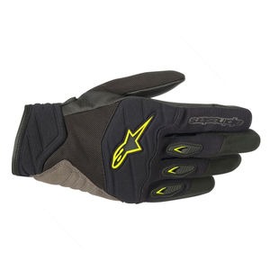 ALPINESTARS Shore Gloves Black Yellow Fluo 