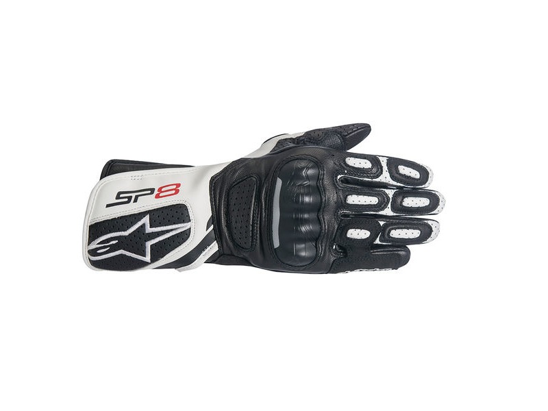 ALPINESTARS Stella Sp-8 V2 Gloves Black White click to zoom image