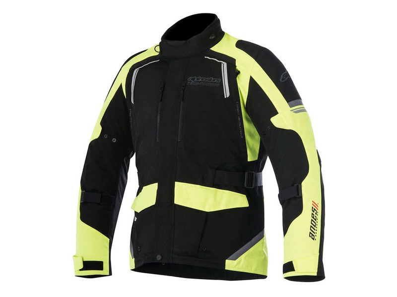 ALPINESTARS Andes V2 Drystar Jacket Black Yellow Fluo click to zoom image