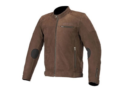 ALPINESTARS Warhorse Leather Jacket Tobacco Brown