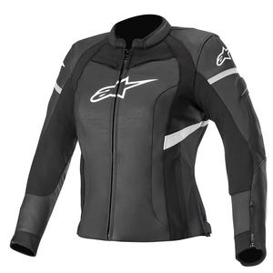 ALPINESTARS Stella Kira Leath Jkt Blk/W 
