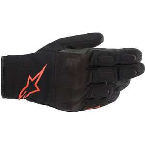 ALPINESTARS S Max DS Gloves Black Red Fluo 