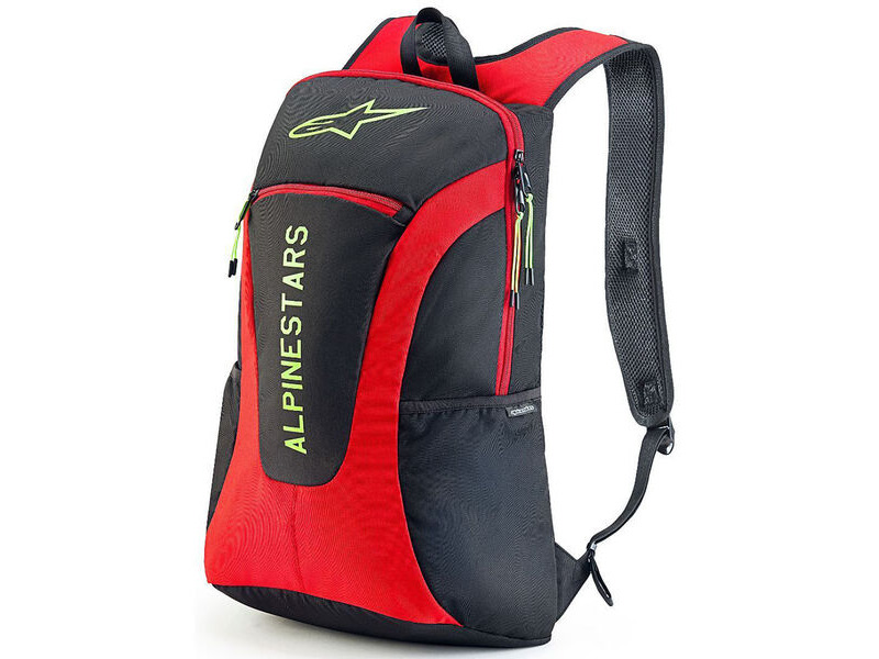 ALPINESTARS Gfx Backpack Black/Red/Hi Vis Yellow click to zoom image
