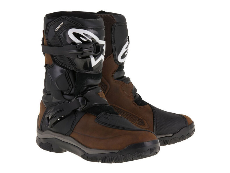 ALPINESTARS Belize Drystar Boots Oiled Leather Brown Black click to zoom image