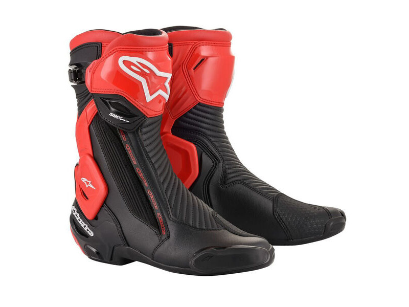 ALPINESTARS Smx Plus V2 Boots Blk/Red click to zoom image
