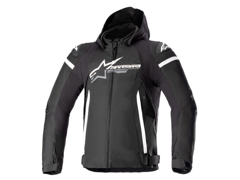 ALPINESTARS Zaca Waterproof Jacket Black Dark Grey click to zoom image