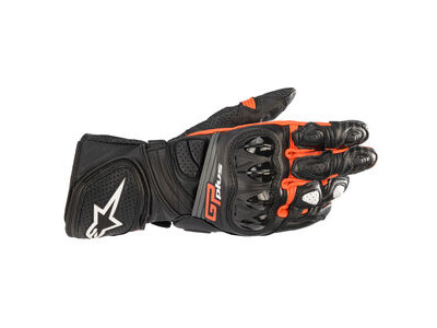 ALPINESTARS GP Plus R V2 Gloves Black Red Fluo
