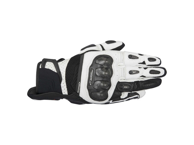 ALPINESTARS SP-X Air Carbon Gloves Black/White click to zoom image
