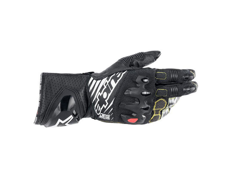 ALPINESTARS GP Tech V2 Gloves Black White click to zoom image
