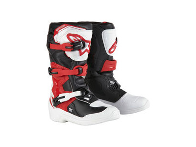 ALPINESTARS Tech 3S Youth - White Black Bright Red