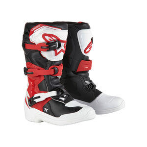 ALPINESTARS Tech 3S Youth - White Black Bright Red 