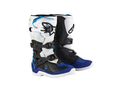 ALPINESTARS Tech 3S Youth - White Black Enamel Blue