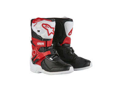 ALPINESTARS Tech 3S Kids - White Black Bright Red