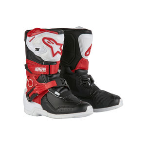 ALPINESTARS Tech 3S Kids - White Black Bright Red 