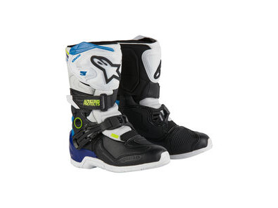 ALPINESTARS Tech 3S Kids - White Black Enamel Blue