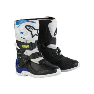 ALPINESTARS Tech 3S Kids - White Black Enamel Blue 