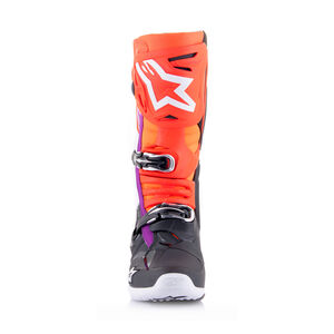 ALPINESTARS Tech 10 - Black Red Fluo Orange Fluo Wht click to zoom image