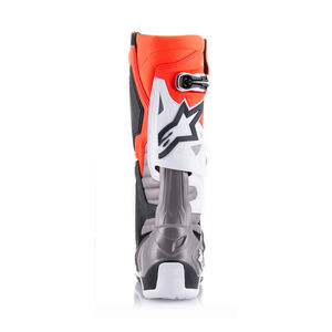 ALPINESTARS Tech 10 - Black Red Fluo Orange Fluo Wht click to zoom image