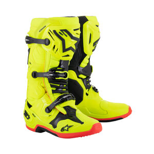 ALPINESTARS Tech 10 - Yellow Fluo Black Red Fluo 