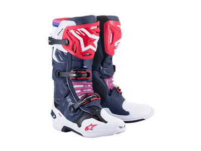 ALPINESTARS Tech 10 Supervented - Night Navy White Rainbow