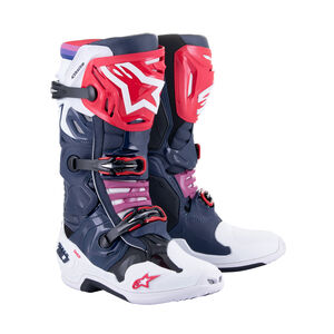 ALPINESTARS Tech 10 Supervented - Night Navy White Rainbow 