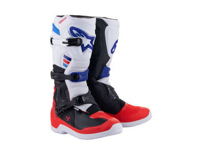 ALPINESTARS Tech 3 - White Bright Red Dark Blue