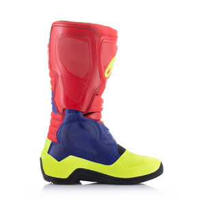 ALPINESTARS Tech 3 - Bright Red Dark Blue Yellow Fl click to zoom image