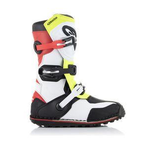 ALPINESTARS Tech T - White Red Yellow Fluo Black click to zoom image