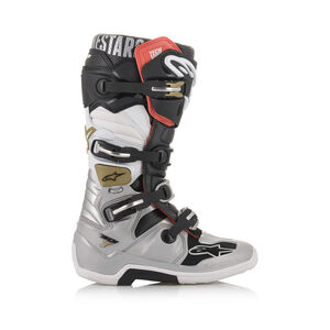 ALPINESTARS Tech 7 - Black Silver White Gold click to zoom image