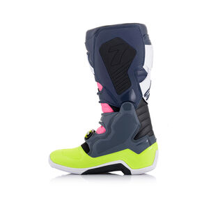 ALPINESTARS Tech 7 - Dark Gray Dark Blue Pink Fluo click to zoom image