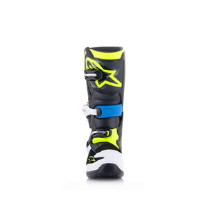 ALPINESTARS Tech 7S Youth - Black Enamel Blue Yellow Fluo click to zoom image