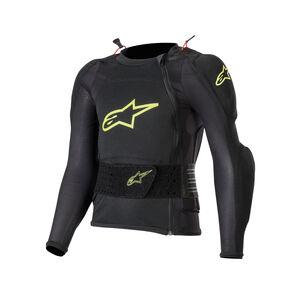 ALPINESTARS Bionic Plus Youth Protection Jacket - Long Sleeve Black Yellow Fluo 