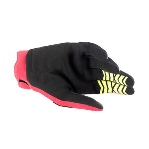 ALPINESTARS Youth & Kids Full Bore Gloves - Light Blue / Red Berry / Black click to zoom image