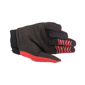 ALPINESTARS Youth & Kids Full Bore Gloves - Bright Red Black click to zoom image