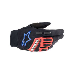 ALPINESTARS Full Bore XT Gloves - Black Bright Red Blue 