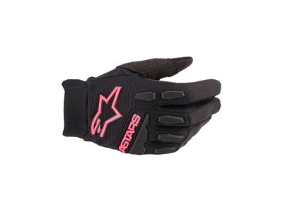 ALPINESTARS Stella Full Bore Gloves - Black Pink Fluo