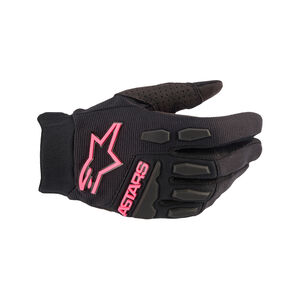 ALPINESTARS Stella Full Bore Gloves - Black Pink Fluo 