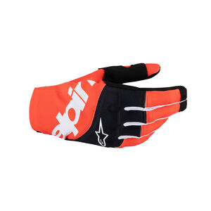 ALPINESTARS Techstar Gloves - Black Hot Orange 