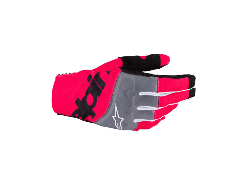 ALPINESTARS Techstar Gloves - Black Pink Fluo click to zoom image