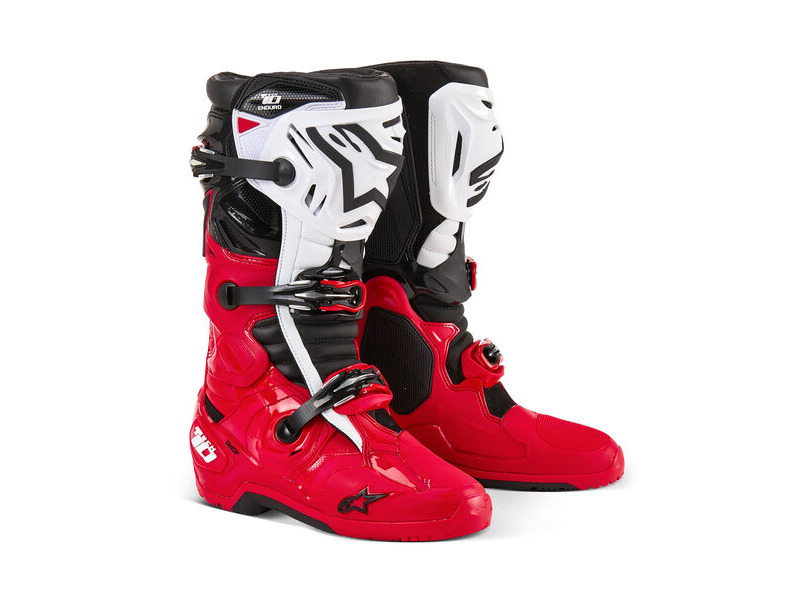 ALPINESTARS Tech 10 Enduro Bright Red Black White click to zoom image