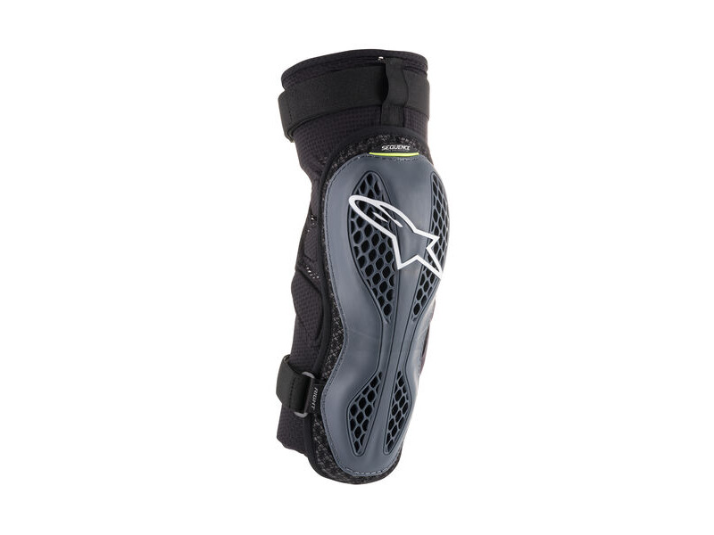 ALPINESTARS Sequence Knee Protector - Anthracite Yellow Fluo click to zoom image