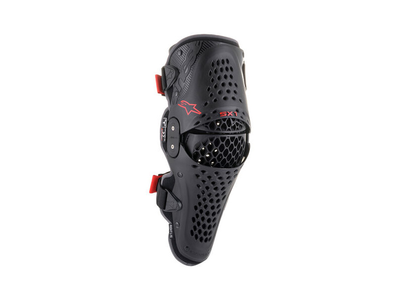 ALPINESTARS SX-1 V2 Knee Protector Black Red click to zoom image